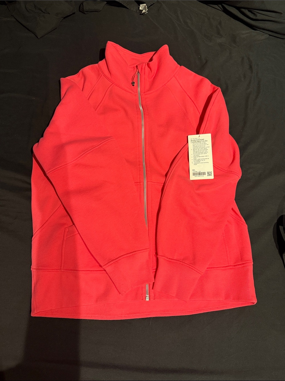 lululemon athletica Scuba Funnel Neck Full Zip Sweater Vest